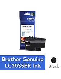 Brother LC3035BK - Cartucho de tinta para depósito de tinta de alto rendimiento, negro, LC3035