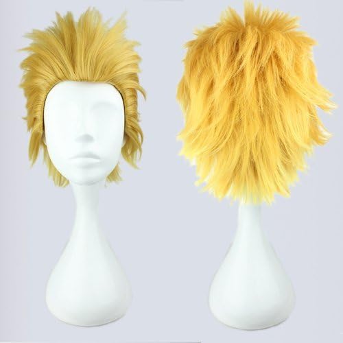 Smile Cosplay Anime wig 32cm Short fate zero-Gilgamesh Gold