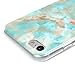 iPhone 7 Case, iPhone 8 Blue Marble Case, Mavis's Diary Ultra Thin Shockproof Flexible Smooth TPU Soft Case Rubber Skin Anti-Fade Scratchproof Full Protection Cover for iPhone 7/8