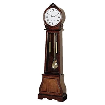 Wood Grandfather Floor Clock Wildon Home 71 75 Longcase Clock
