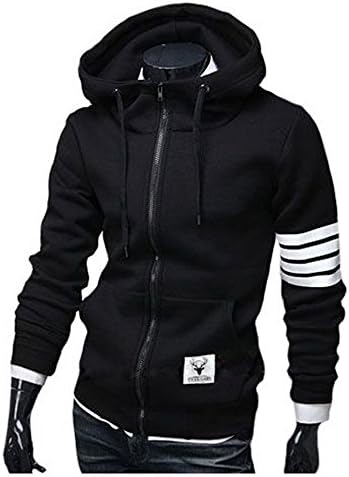 Richard Nguyen New Men'S Maverick X-Class Hoodies Brand Hoodie Mens Sweatshirt Hoodie Casual Zipper Black M
