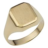 10k Yellow Gold Rectangular Signet Ring