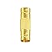 VCE 10-Pack BNC Coupler Gold Plated, BNC Female to Female Connector Adapter for CCTV Security Camera