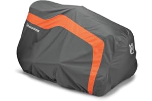 Husqvarna 588208702 Heavy Duty Riding Lawn Mower Cover, Gray