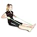 LIGHT TENSION EXERCISE RESISTANCE BANDS - Home Gym Fitness Equipment. Ideal for Physical Therapy, Strength Workout, Theraband, Pilates, Beachbody, Yoga, Mat, Rehab, Seated | LATEX-FREE | 6.5ft