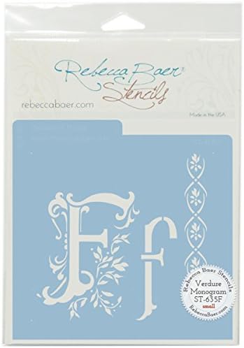 Rebecca Baer Stencil 5.75"X5.75"-F
