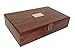 Alex Cramer 'Cabin Club' Classic Domino Set with Black Walnut Case - Premium Quality 28 Indestructible Double Six Dominoes (Double 6 Dominos Set)
