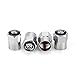 Zhmyyxgs Car Tire Valve stem caps Accessories Logo for Jaguar (A Set of 5 Pcs)