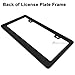 Mega Racer License Plate Frame Carbon Fiber Carbon Frame 1 Piece Stainless Steel Printed Carbon Fiber License Plate Frame W Stainless Steel Screws, Carbon Fiber License Frame JDM License Plate Frame