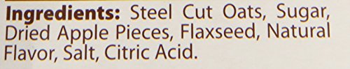 BETTER OATS STEEL CUT OATS WITH FLAX, APPLES AND CINNAMON, 10 POUCHES (PACK OF 2)