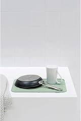 Brabantia Sinkside Silicone Dish Drying Mat Jade Green 33 x 44 cm view 4