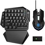 Gaming Keyboard and Mouse for Xbox One, PS4, PS3, Nintendo Switch PC, GameSir VX AimSwitch E-Sports Keypad and Mouse Combo Adapter for Computer and Consoles