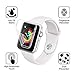 [6 Pack] INGLE compatible with Apple Watch Screen Protector (38mm Series 3/2/1 Compatible), [Anti-Bubble] [HD Clear] Full Coverage Film
