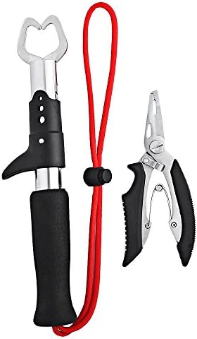 Seatour 2pcs Fishing Pincers Pliers Grip Clamp Outdoor Tool