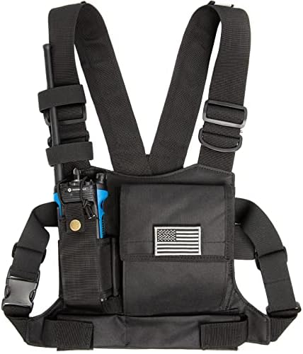 Amazon.com: X-FIRE® Updated Dual Portable Radio Chest Rig Harness