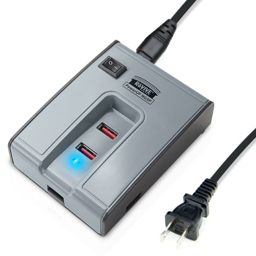 Revive 5-Port USB Desktop Charging Station PowerUP NG5P with Premium 30W High Output, Overload Surge Protection & Travel Sized Design - Works with Apple, Samsung, LG & More Smartphones & Tablets - Thumbnail 7