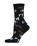 Hot Sox Women's Originals Classic Dogs Crew Socks