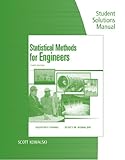 Student Solutions Manual for Vining/Kowalski's Statistical Methods for Engineers, 3rd