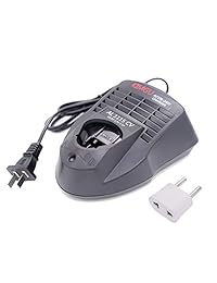 KIMGU Cargador de repuesto para Bosch AL1115CV BC430 BC430A BC330 10,8V 12V GDR12-LI GDB12V-15 GSB12-2-LI GRO12V-34