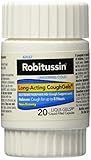 Robitussin Adult Lingering Cold Long Acting Cold Gels, 20 Liqui - Gels (Pack of 4)