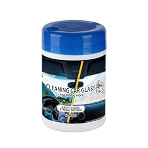 Spier Glasreinigingsdoekjes, draagbare reisreiniger Auto Anti-condens Glasreinigingsdoekjes voor brillen Anti-condens…