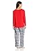 Karen Neuburger Women's Long Sleeve Minky Fleece 3pc Poncho Set