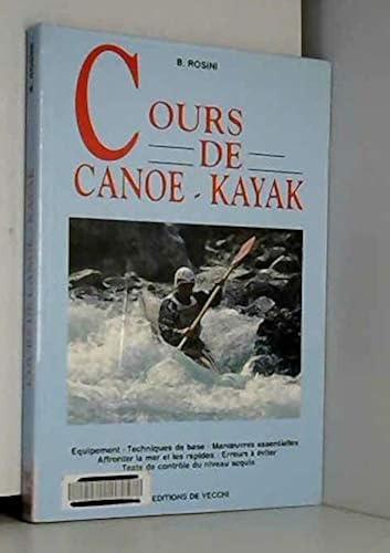 Download Cours de canoë kayak PDF