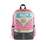 BRISA VW Collection VW T1 Bus Backpack Small - Pink