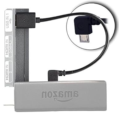 Agagadgets Power Kabel für Fire TV Stick. Powers die Fire TV Stick von Ihrem TV USB-Port