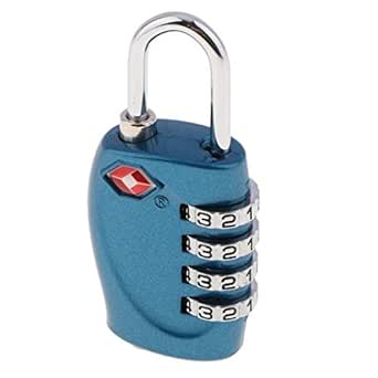 Juego de candado de combinación de 4 dígitos, para escuela, empleado