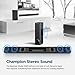120Watt Sound bar, BYL 2.1 Channel SoundBar Subwoofer, Wireless Bluetooth and Wired Home Theater Speakers for TV (Bluetooth 5.0 Version, 2020 Model)thumb 3