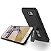 OMOTON 2016 Galaxy J7 Prime Case, J7 Prime Case Black with [Versatile Kickstand] [Anti-Slip] for Samsung Galaxy J7 Prime/Galaxy J7 Prime 2 /Galaxy On7 (2016 Released), NOT fit Galaxy J7 Prime [2017]