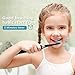 Sonic Electric Toothbrush, Sboly Powered Toothbrush with 2 Replacement Brush Heads, USB Rechargable 4 Hours Fast Charge 30 Days Use, 2 Minute Smart Timer Waterproof Black