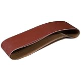 POWERTEC 110173 6 x 48-Inch Sanding Belts | 60 Grit Aluminum Oxide Sanding Belt | Premium Sandpaper For Portable Belt Sander - 3 Pack