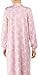 Calida Women's Soft Cotton Long Sleeve Mandarin Collar Short Gown 33800