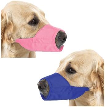 pink dog muzzle