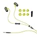 Picun S2 Earphones In-ear Earbuds Headphones with Microphone Wired 3.5mm Stereo Headset Dynamic Crystal Clear Sound In-line Remote Control Ergonomic Comfort-Fit for Kids Men Girls (Green)