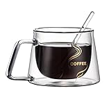 High-Borosilicate Double-Layered Water Coffee Drink