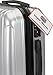 Utopia Home 20-Inch ABS Lightweight Carry - On Spinner Luggage - Silver