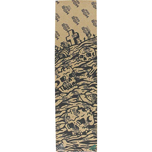 Mob Sketchy Graveyard Clear/black Griptape - 9" X 33"