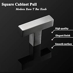 Gobrico Satin Nickel Cabinet Pulls Brushed Nickel