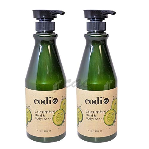 Codi Cucumber Hand & Body Lotion 750ml / 25floz ( Pack of 2 )