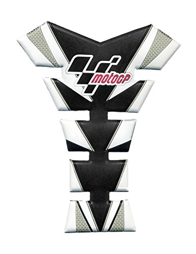 Black & White Motorbike Racing 3D Protector Pad Sticker Fiber Gas Tank Rubber Decal For Suzuki VL1500 Intruder 1998-
