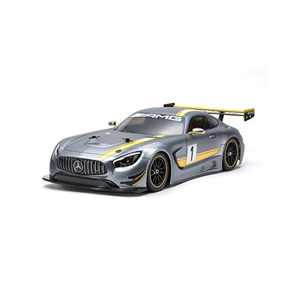TAMIYA 58639 1:10 Mercedes AMG GT3 (TT-02) -ferngesteuertes Auto-Elektromotor-RC Bausatz-Modell Fahrzeug-On Road…