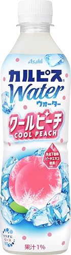 【訳アリ品：12月31日賞味】カルピスウォーター クールピーチ 490ml×24本 [乳酸菌][アサヒ飲料]