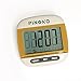 PINGKO Supreme Quality Walking Pedometer with Clip ,Extremely Accurate Step Counter, Walking Distance Miles and Km, Calorie Counter,Exercise Time -Calories Burned | 18 Month Warranty - Orange