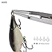 Booms Fishing H01 Small Fishing Pliers Scissors Braid Cutters Lightweight Stainless Steel Fishing Tools Split Ring Pliers Hook Remover - Black