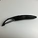 New Model 1501 CUTCO Vegetable Peeler in factory-provided plastic bag. . . . . . . .  High Carbon Stainless blade and black handle