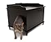 Nora Designer Litter Box Chest in Black