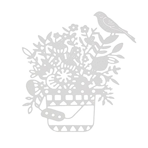 Morrivoe DIY Scrapbooking Flower Heart Metal Cutting Dies Stencils Album Paper Card Craft Cardmaking